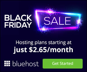 bluehost black friday sale 2021
